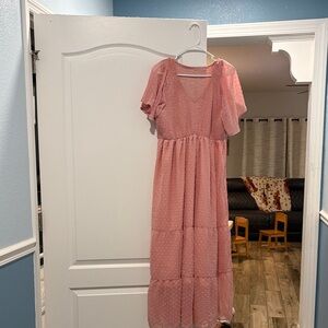 Source Unknown Blush Pink Kids Dress